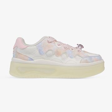 کفش روزمره زنانه، کفش رنگین‌کمانی زنانه، کفش سفید صورتی بنفش زنانه، کفش اورجینال برند QD، کفش ترند ۲۰۲۵، کفش شیک زنانه، کفش کژوال رنگی، کفش راحتی زنانه، کفش استایل روزمره، کفش مدرن زنانه، کفش برند QD، کفش رنگی زنانه خاص، کفش سبک و راحت زنانه