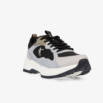 فش پیاده‌روی مردانه QD مدل Black/Grey مشکی و طوسی  خرید کفش پیاده‌روی مردانه اورجینال QD  کفش مردانه سبک و بادوام برای پیاده‌روی و طبیعت  کفش اورجینال QD مناسب پیاده‌روی روزمره و ورزشی با زیره EVA + Rubber