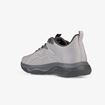 کفش تمرین مردانه خاکستری برند QD با رویه مش تنفس‌پذیر و زیره مقاوم برای تمرینات باشگاهی