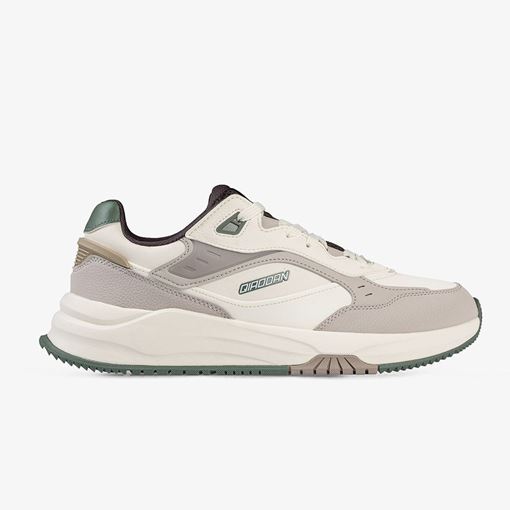 کفش روزمره مردانه شیری و خاکستری اورجینال برند QD مناسب استایل کژوال و شیک ۲۰۲۵