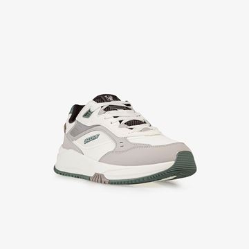 کفش روزمره مردانه شیری و خاکستری اورجینال برند QD مناسب استایل کژوال و شیک ۲۰۲۵