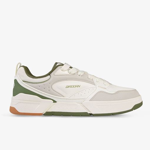 کفش روزمره مردانه سفید و سبز اورجینال برند QD مناسب استایل کژوال و شیک ۲۰۲۵