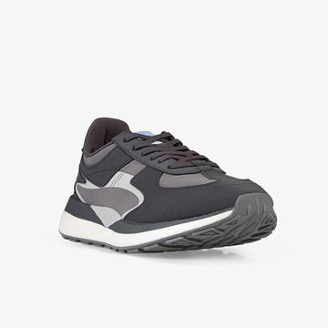 کفش روزمره مردانه طوسی اورجینال برند QD مناسب استایل کژوال و شیک ۲۰۲۵